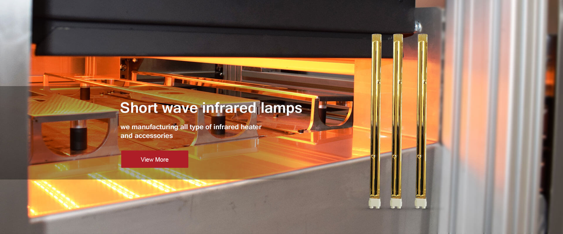 We manufacturing all type of infrared heater and accessories